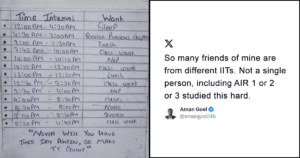 This Student’s Timetable Is Circulating On The Internet But People Are Kind Of Missing The Point