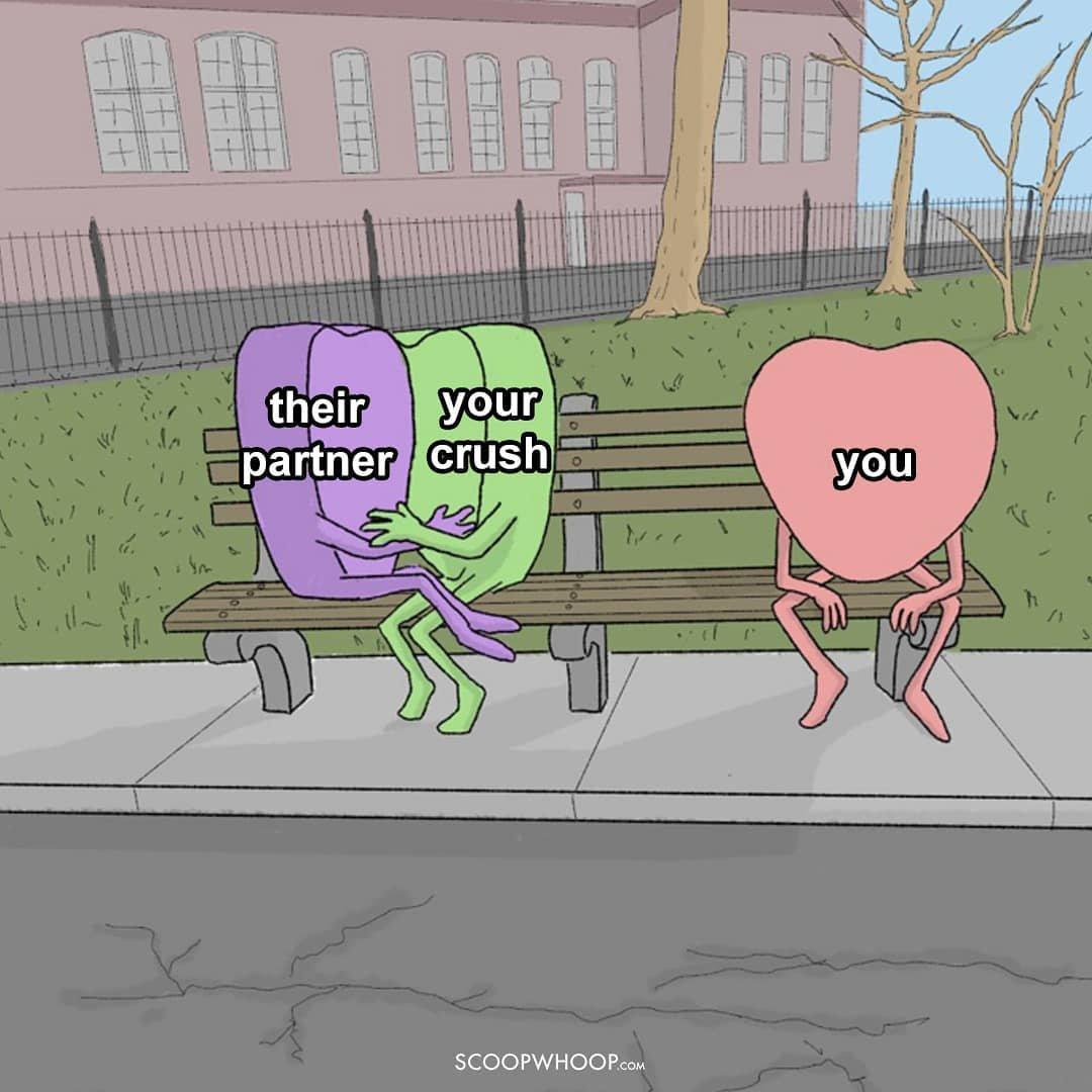Your crush, their partner Vs You