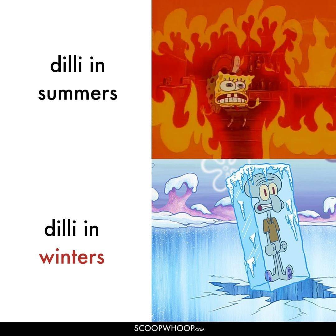 Delhi’s weather