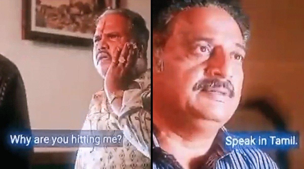 Prakash Raj Slaps A Man For Speaking Hindi In Jai Bhim, Sparks A Twitter War Over Hindi Imposition