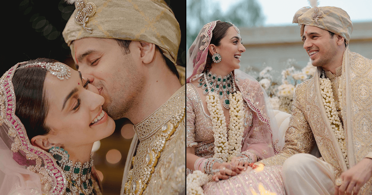 “Permanent Booking Hogayi Hai”: Sidharth & Kiara’s Wedding Pics Look Straight Out Of A Fairytale