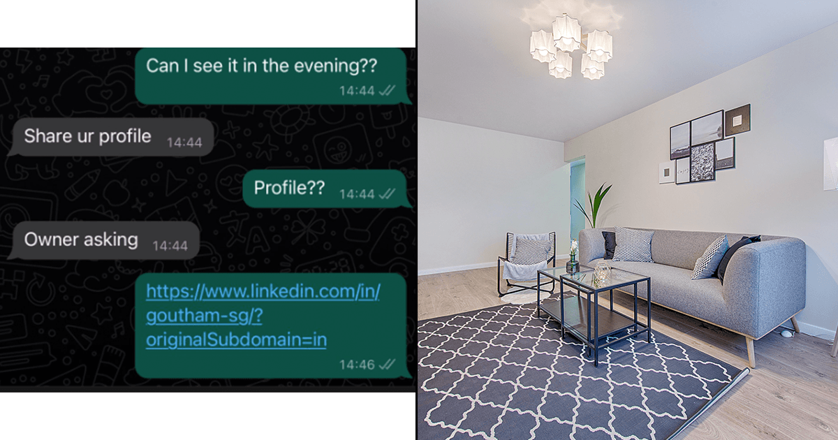 This Man Was Asked For His LinkedIn Profile While House Hunting In Bengaluru