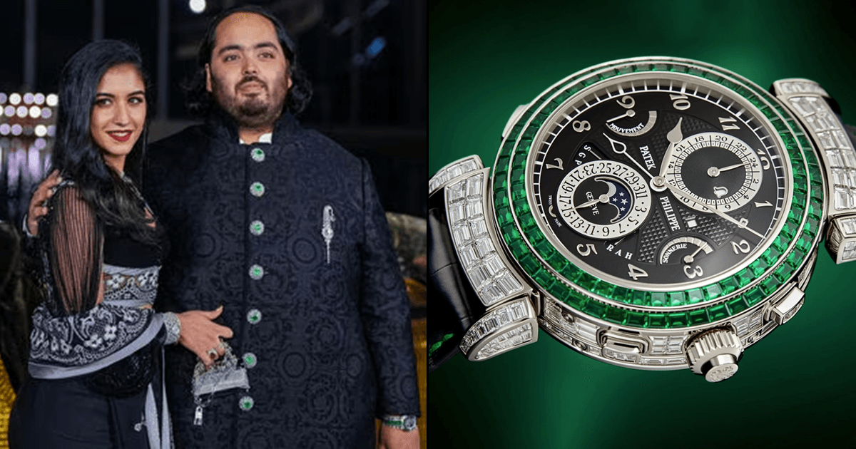 Anant Ambani Apparently Donned A Watch Worth ₹18 Crore For NMACC. ‘Cos Ambani