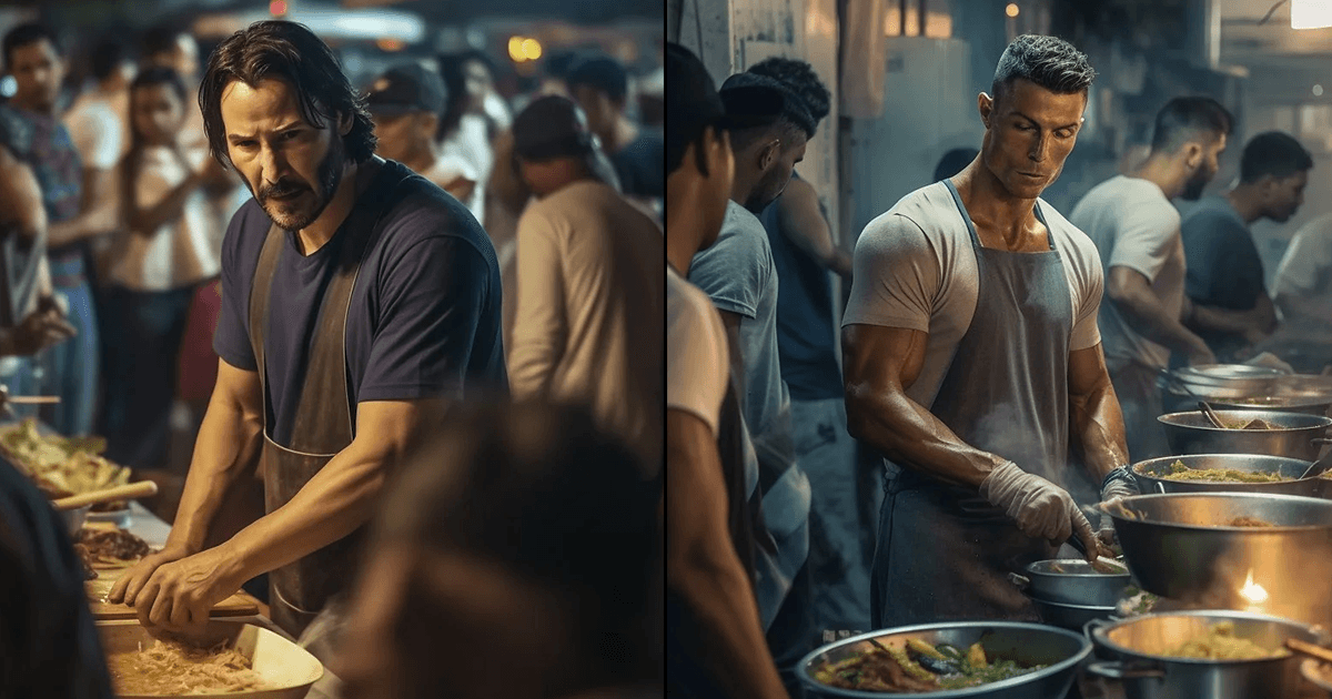Artist Shares AI-Generated Images Of Celebs Serving Ramadan Iftar & It Aims To Spread Kindness