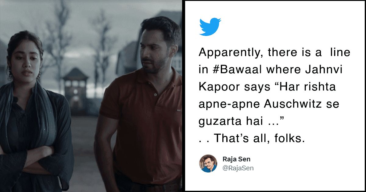 15 Tweets To Read Before You Watch Janhvi Kapoor And Varun Dhawan Starrer ‘Bawaal’ This Weekend