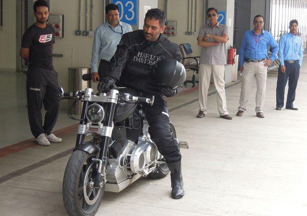 12. No one knows the exact number of bikes Dhoni has. But if you had to take a guess, what would it be?