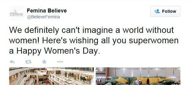 Femina’s Women’s Day Post Receives Online Backlash. Disrespectful Or Not, You Decide For Yourself