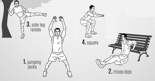 100 Workouts You Could Do At Home, NO Equipments Required