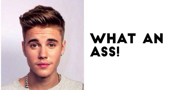 Move Over Kim Kardashian, Justin Bieber’s The New Ass In Town