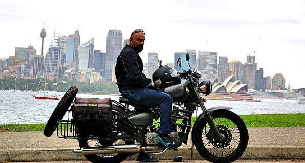 This Kerala Guy Quit His Job & Sold His House To Do What He Loved: Ride His Bike Across The World