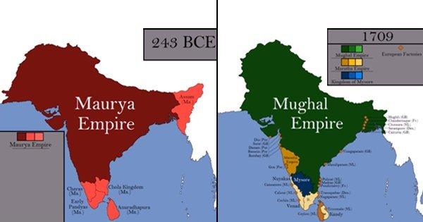 This Video Shows How Much The Map Of India Has Changed From 2800 BCE To 2016 & It’s Mind Blowing