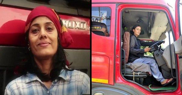 The Most Qualified Truck Driver In India Is This 40-Something Mother Of Two