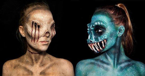 This 16-Year-Old Turns Herself Into Monsters & The Results Are Terrifying Yet Fascinating