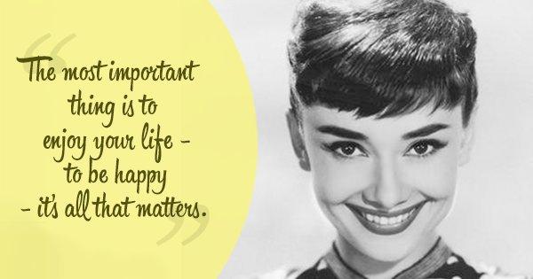 25 Liberating Quotes By Audrey Hepburn On Beauty & Self Worth
