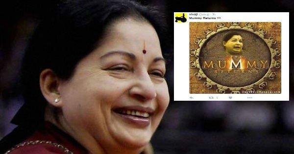 It’s ’Mummy Returns’ For Twitteratti After Jayalalithaa’s Historic Win In Tamil Nadu