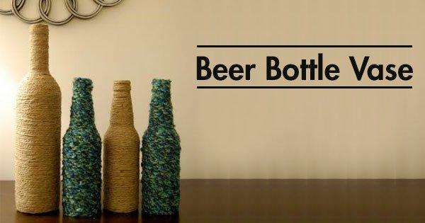 Don’t Throw Those Empty Beer Bottles Yet! Here Are 15 Cool DIY Things You Can Do