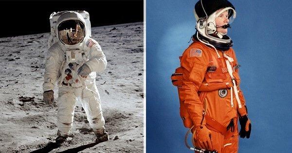 Ever Noticed How Astronauts Sometimes Wear Orange Suits & Sometimes White? Here’s The Difference