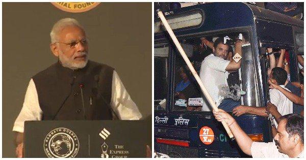 Why PM Modi’s Words At Indian Express’ Ramnath Goenka Journalism Awards Ring Hollow
