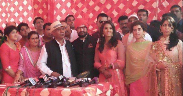 As Promised, Aamir Khan Attended The Phogat Family Wedding Celebrations In Haryana