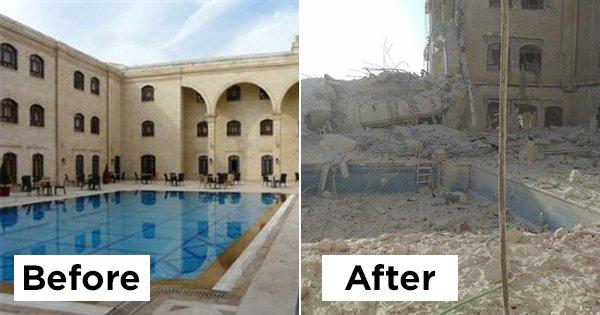These Heartbreaking Photos Show How Life In Aleppo Was Before The Battle And Now