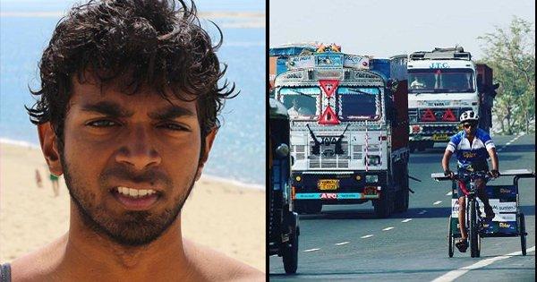 This IIT Alumnus Cycled 7424 km Across India & Broke A Guinness Record, All For A Good Cause