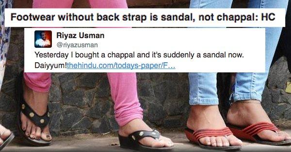Delhi High Court Pointed Out The Difference Between Sandals & Chappals And Twitter Just Can’t Handle It