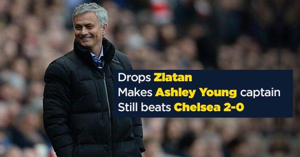How Man Utd Boss Jose Mourinho Screwed With Chelsea When It Mattered The Most