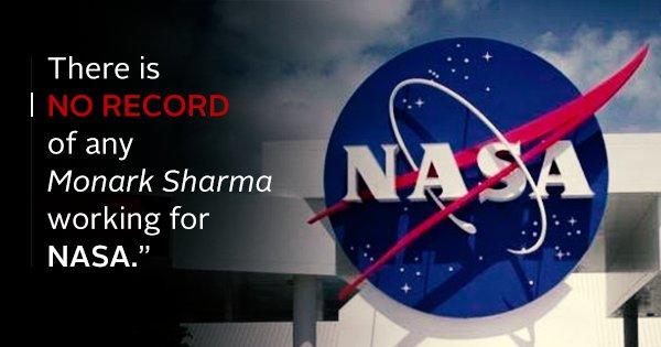 Yet Another ‘Success’ Story Of An Indian Working With NASA Goes Bust