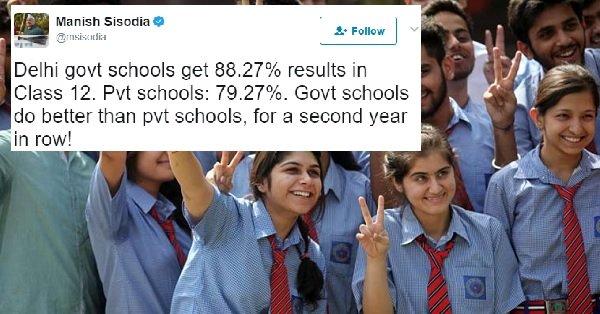 Fact Check: Sisodia’s Claims On Delhi Govt Schools’ Performance In Class 12 Are Wrong