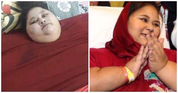 No More The ‘Heaviest Woman,’ Eman Ahmed Can Now Eat Her Meals & Speak Coherently