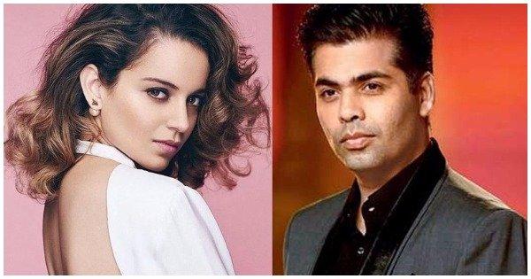 In An Apology That’s Not Really An Apology KJo Swears Not To Mention Kangana Again