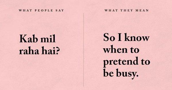 These Posters Explain What People Say Vs What They Mean While Making Small Talk