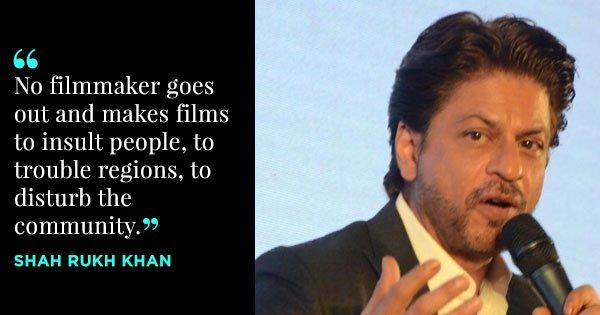 From ‘Padmaavat’ To Creative Freedom, Here’s What SRK Had To Say About The Entire Fiasco