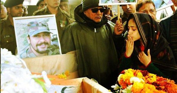 Fighting Back Tears, Major Vibhuti’s Wife Salutes Her Husband & Says ‘I Love You’ One Last Time