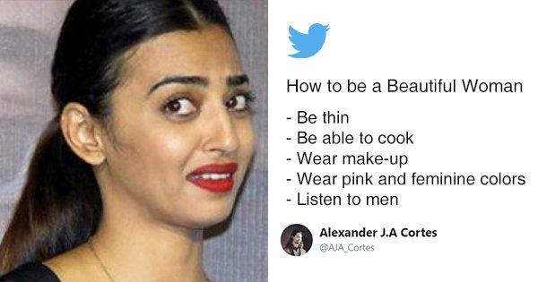 This Guy Wrote Steps On How To Be A ‘Beautiful Woman’ & The Internet Gave His Views A Makeover