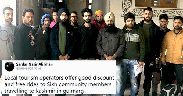 Kashmiris Return The Gesture Of Kindness, Offer Free Services & Heavy Discounts To Sikhs In Kashmir