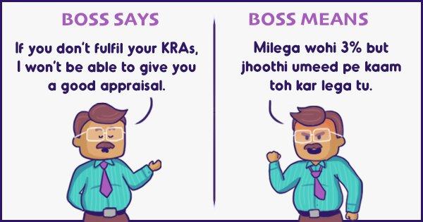 17 Posters That Tell You the Difference Between What Your Boss Says & What They Actually Mean