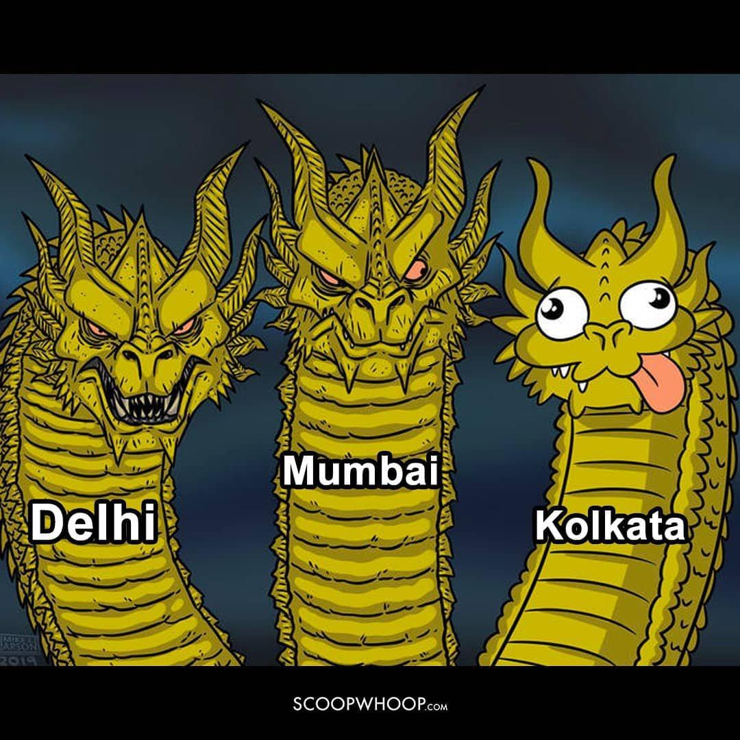 Delhi Vs Mumbai Vs Kolkata