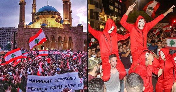 How Lebanon Showed The World The Coolest, Most Fun Way To Protest For A National Cause