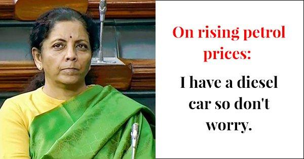 We Applied Nirmala Sitharaman’s Logic To Everyday Situations, So ‘Don’t Worry’ About The Results
