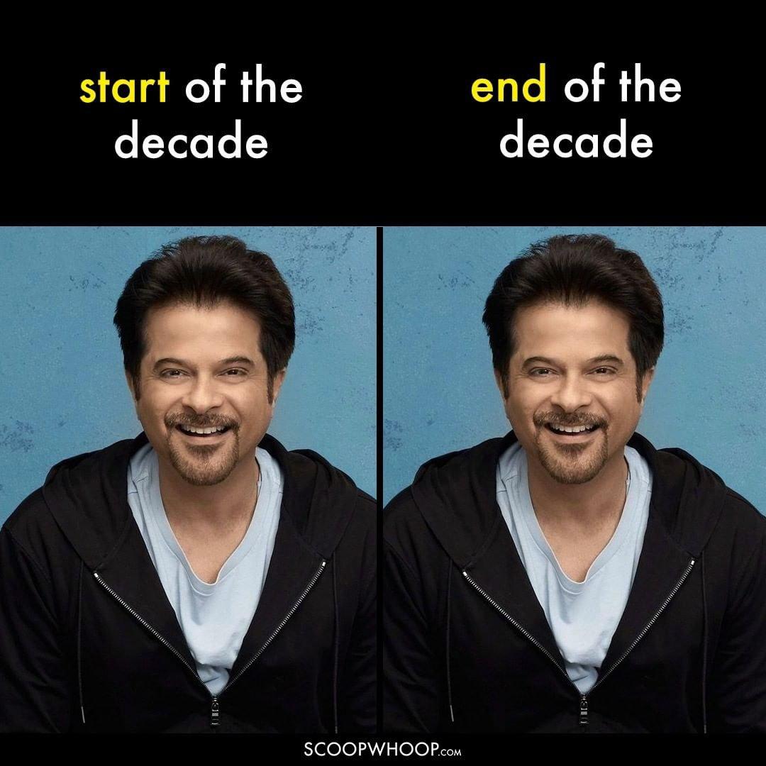 Start of the decade – end of the decade