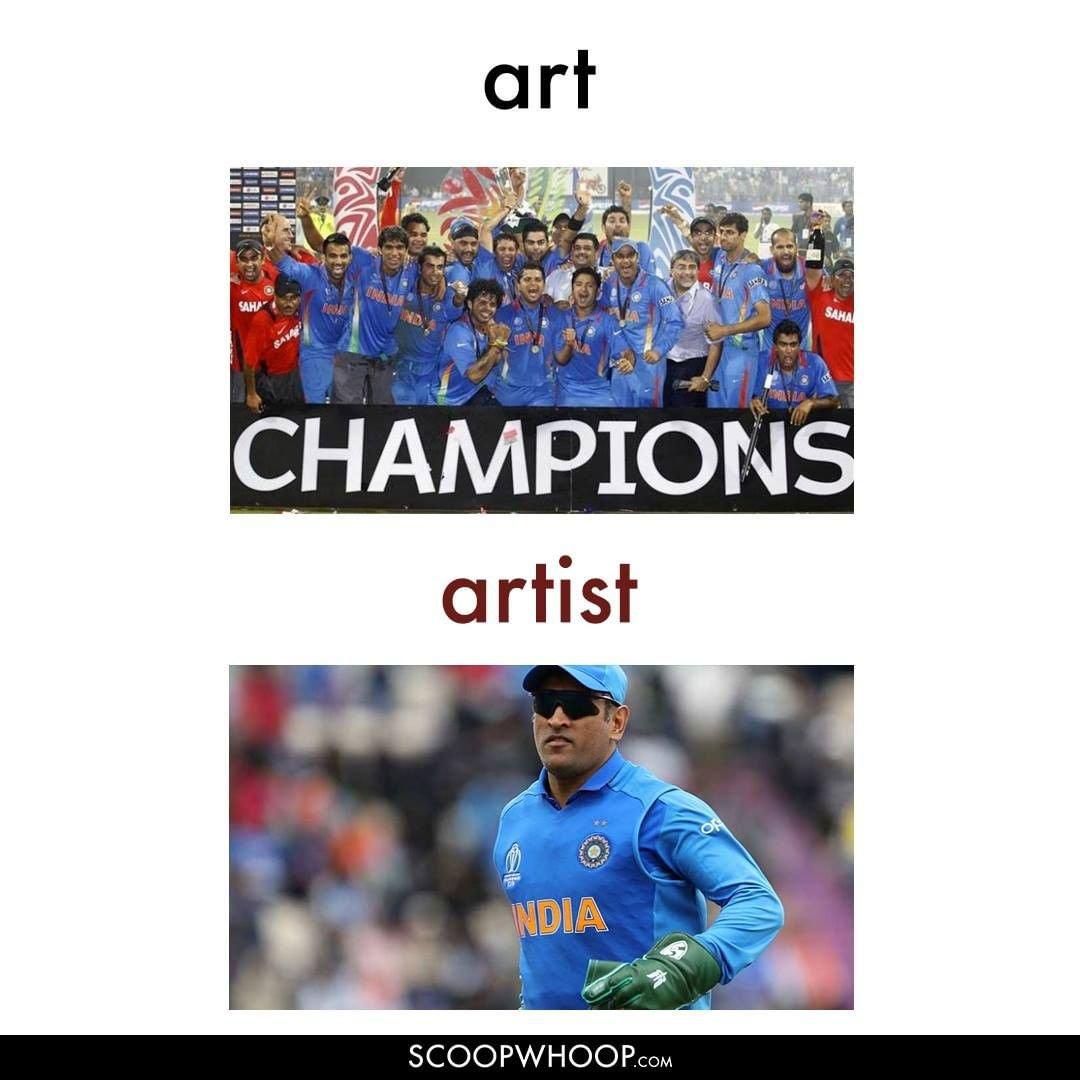 Art and artist cricket meme