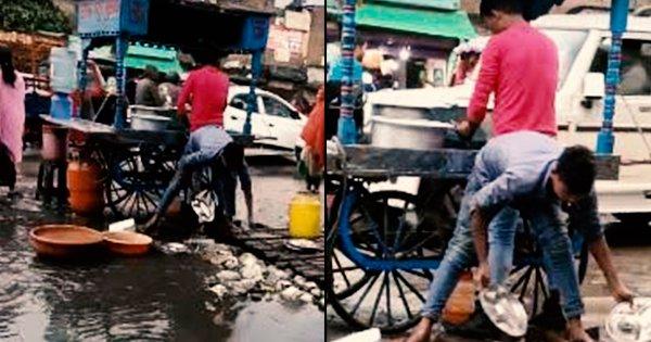 In The Time Of Coronavirus, Video Of Plates Washed In A Drain In India Is Giving People The Creeps