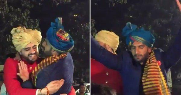 Ranveer Singh Dancing To ‘Ainvayi Ainvayi’ At A Friend’s Wedding Is All Kinds Of Awesome