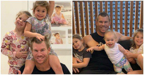 Just 20 Wholesome Videos Of David Warner & His Kids To Brighten Up This Lousy Year