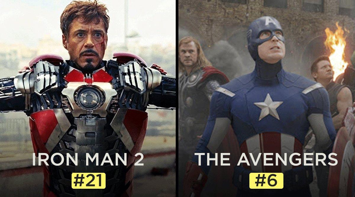 We Ranked All 24 Movies In The MCU On The Basis Of Just How Good Or Bad They Were