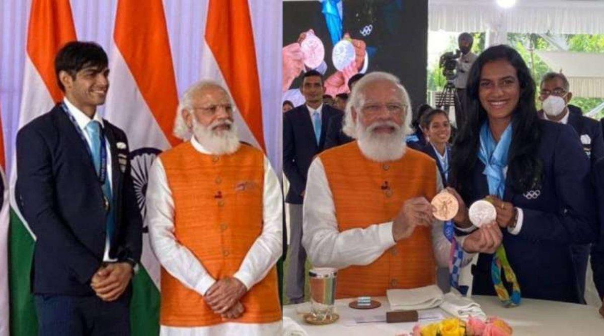 In Pics: How PM Modi Bonded With Olympic Athletes Over Churma & Ice Cream
