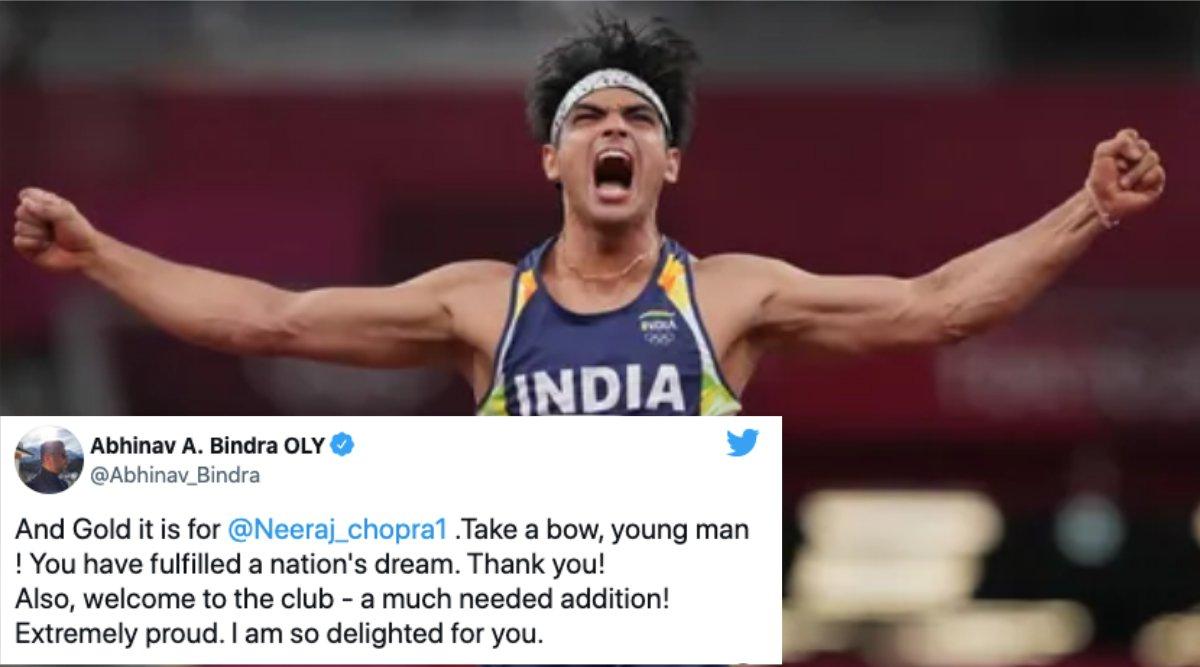 Twitter Is Overjoyed As Neeraj Chopra Wins India’s 1st Gold At Tokyo Olympics