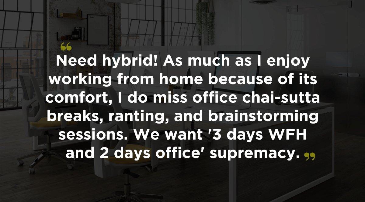 We Asked People The Ever Important Question – Work From Home Or Work From Office?