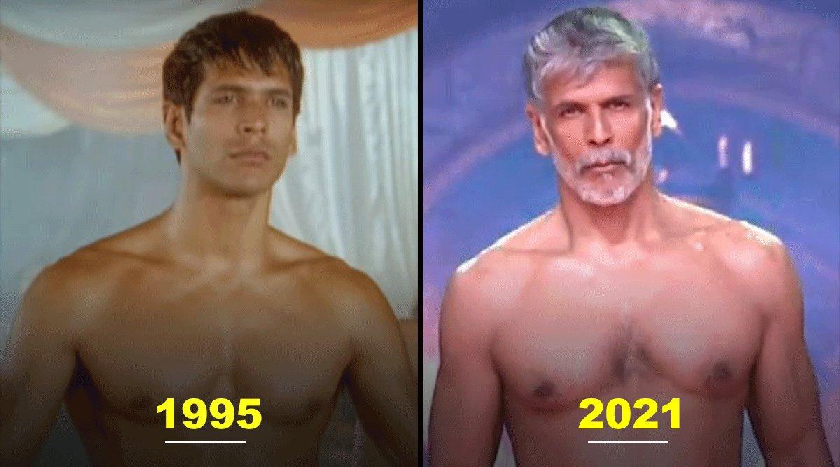 Netizens Are Swooning After 55-Year-Old Milind Soman Recreated His Iconic ‘Made In India’ Shirtless Look
